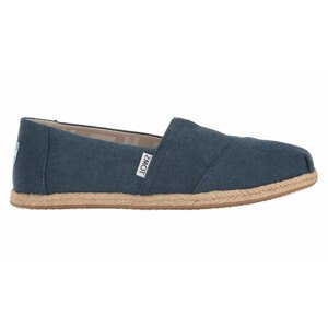 Toms Navy Washed Canvas Alpargata modré 10009758