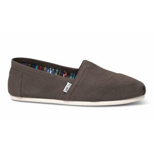 Toms Ash Canvas Alpargatas-7.5UK šedé 10000864-7.5UK