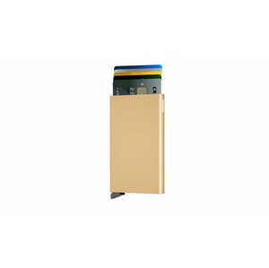 Secrid Cardprotector Gold hnedé C-GOLD