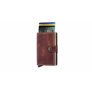 Secrid Miniwallet Vintage Brown-One size hnedé MV-Brown-One-size