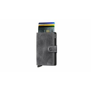 Secrid Miniwallet Vintage Grey Black-One size čierne MV-Grey-Black-One-size