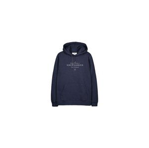 Makia District Hooded Sweatshirt modré M40066_674