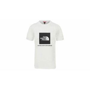 The North Face M Raglan Red Box Tee-XL biele NF0A3BQOFN4-XL