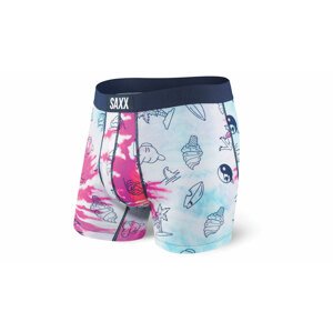 Saxx Vibe Boxer Brief Multi High Tie-Dye-S farebné SXBM35HTD-S