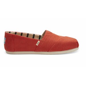 Toms Cherry Tomato Red Canvas Women's Classics-4 červené 10013503-4