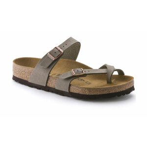 Birkenstock Mayari BF-Nubuck Stone-7.5 hnedé 71071-7.5