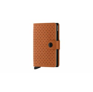 Secrid Miniwallet Perforated Cognac-One size hnedé MPf-cognac-One-size