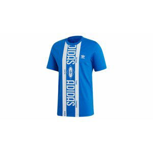 adidas Print Scarf T-shirt Blue-L modré ED6996-L