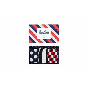 Happy Socks Stripe Gift Box-4-7 farebné XSTR08-6000-4-7