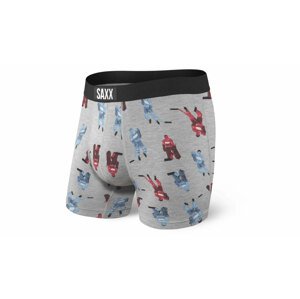 Saxx Vibe Boxer Brief Grey Table Hockey šedé SXBM35GTH