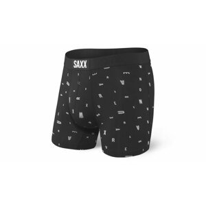 Saxx Vibe Boxer Brief Black Eye Chart  čierne SXBM35BEY