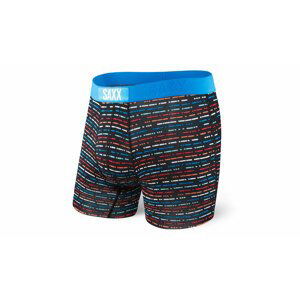 Saxx Vibe Boxer Brief Morse Code-S čierne SXBM35MOR-S