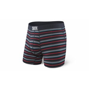 Saxx Vibe Boxer Brief Dk Ink Coast Stripe-S čierne SXBM35ICS-S