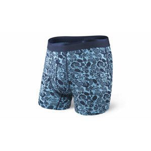 Saxx Platinum Boxer Brief Blue Jungle Jam modré SXBB42FJJM