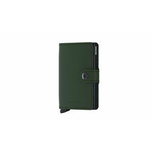 Secrid Miniwallet Matte Green-Black čierne MM-Green-Black