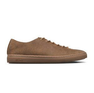 Clae ONE PIECE HICKORY LEATHER hnedé CL20AOP02-HKL