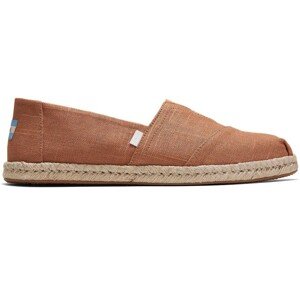 Toms Classic Almond Linen Rope hnedé 10015010