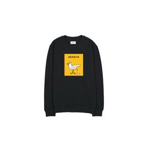 Makia Gully Sweatshirt-M čierne M41114_999-M