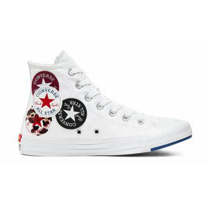 Converse Logo Play Chuck Taylor All Star High Top biele 166735C