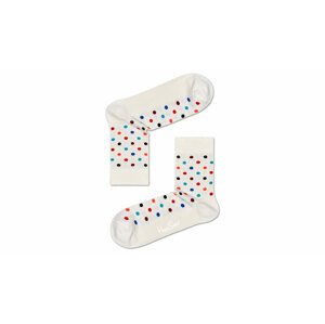 Happy Socks Dot 1/2 Crew Sock-S-M (36-40) svetlohnedé DOT13-1300-S-M-(36-40)