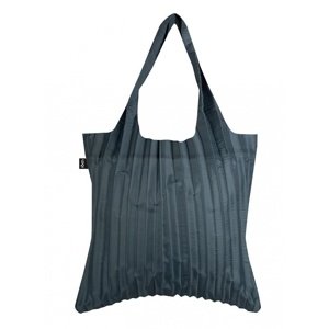 Nákupná taška LOQI Pleated Charcoal