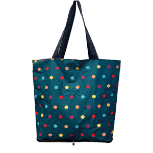 Oxybag Skladacia nákupná taška Happy Dots