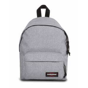 EASTPAK Batoh 'Orbit'  sivá melírovaná / karmínovo červená / čierna / biela