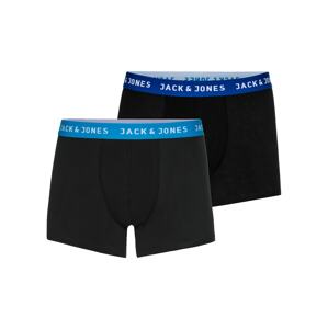 JACK & JONES Boxerky 'Rich'  kráľovská modrá / čierna / biela