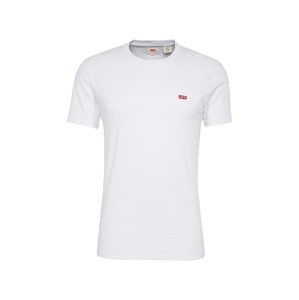 LEVI'S ® Tričko 'Original Housemark Tee'  krvavo červená / biela