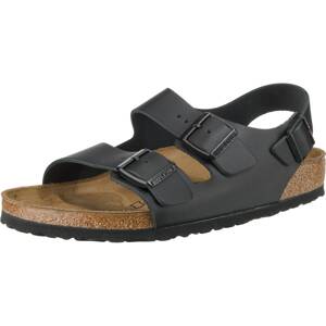 BIRKENSTOCK Sandále 'Milano'  čierna