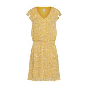 ICHI Letné šaty 'Ixeda'  hnedá / žltá / biela