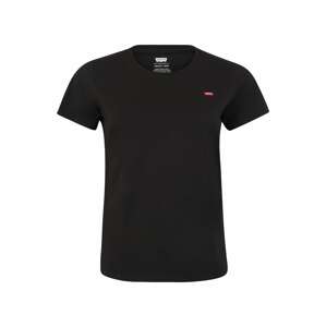 Levi's® Plus Tričko 'PL The Perfect Tee'  červená / čierna / biela