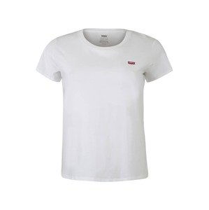 Levi's® Plus Tričko 'The Perfect Tee '  červená / biela