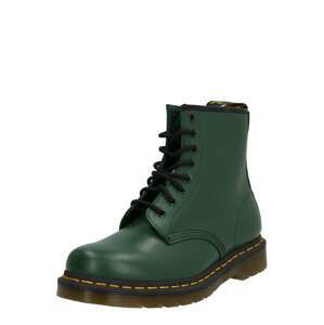 Dr. Martens Šnurovacie členkové čižmy  tmavozelená