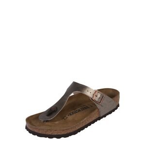 BIRKENSTOCK Žabky 'Gizeh'  bronzová