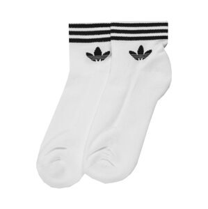 ADIDAS ORIGINALS Ponožky 'Island Club Trefoil'  čierna / biela