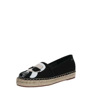 Karl Lagerfeld Espadrilky 'KAMINI'  béžová / čierna