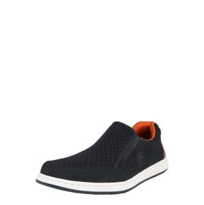 Rieker Slip-on obuv  tmavomodrá / tmavohnedá