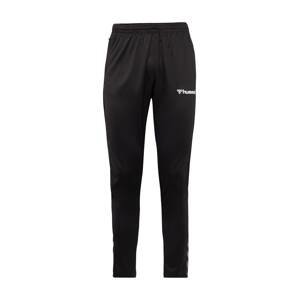 Hummel Športové nohavice 'Poly'  sivá / čierna