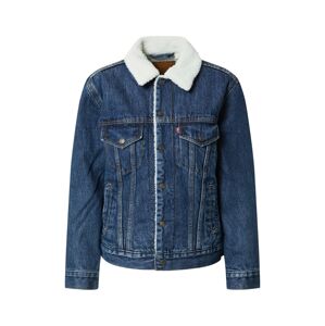 LEVI'S ® Prechodná bunda 'Ex BF Sherpa Trucker'  modrá / biela