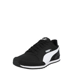 PUMA Nízke tenisky 'ST Runner v2 NL'  čierna / biela