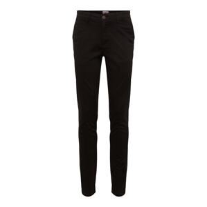 JACK & JONES Chino nohavice 'Marco Bowie'  čierna