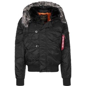 ALPHA INDUSTRIES Prechodná bunda 'N2B VF 59'  čierna