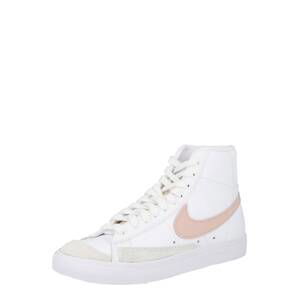 Nike Sportswear Členkové tenisky 'BLAZER MID 77'  béžová / staroružová / biela