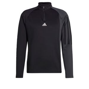 ADIDAS SPORTSWEAR Funkčné tričko 'Colourblock'  sivá / čierna / biela