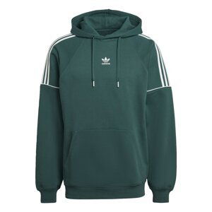 ADIDAS ORIGINALS Mikina 'Rekive'  tmavozelená / biela