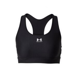 UNDER ARMOUR Športová podprsenka 'Authentics'  čierna / biela