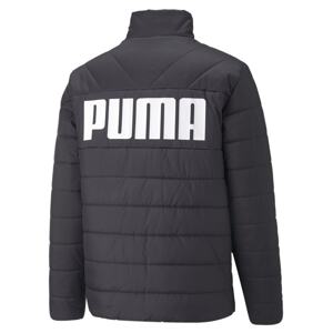 PUMA Funkčná bunda 'Essentials+'  čierna / biela