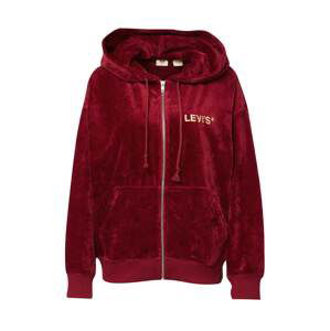 LEVI'S ® Tepláková bunda 'Graphic Liam Hoodie'  burgundská