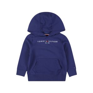 TOMMY HILFIGER Mikina 'Essential'  námornícka modrá / šedobiela